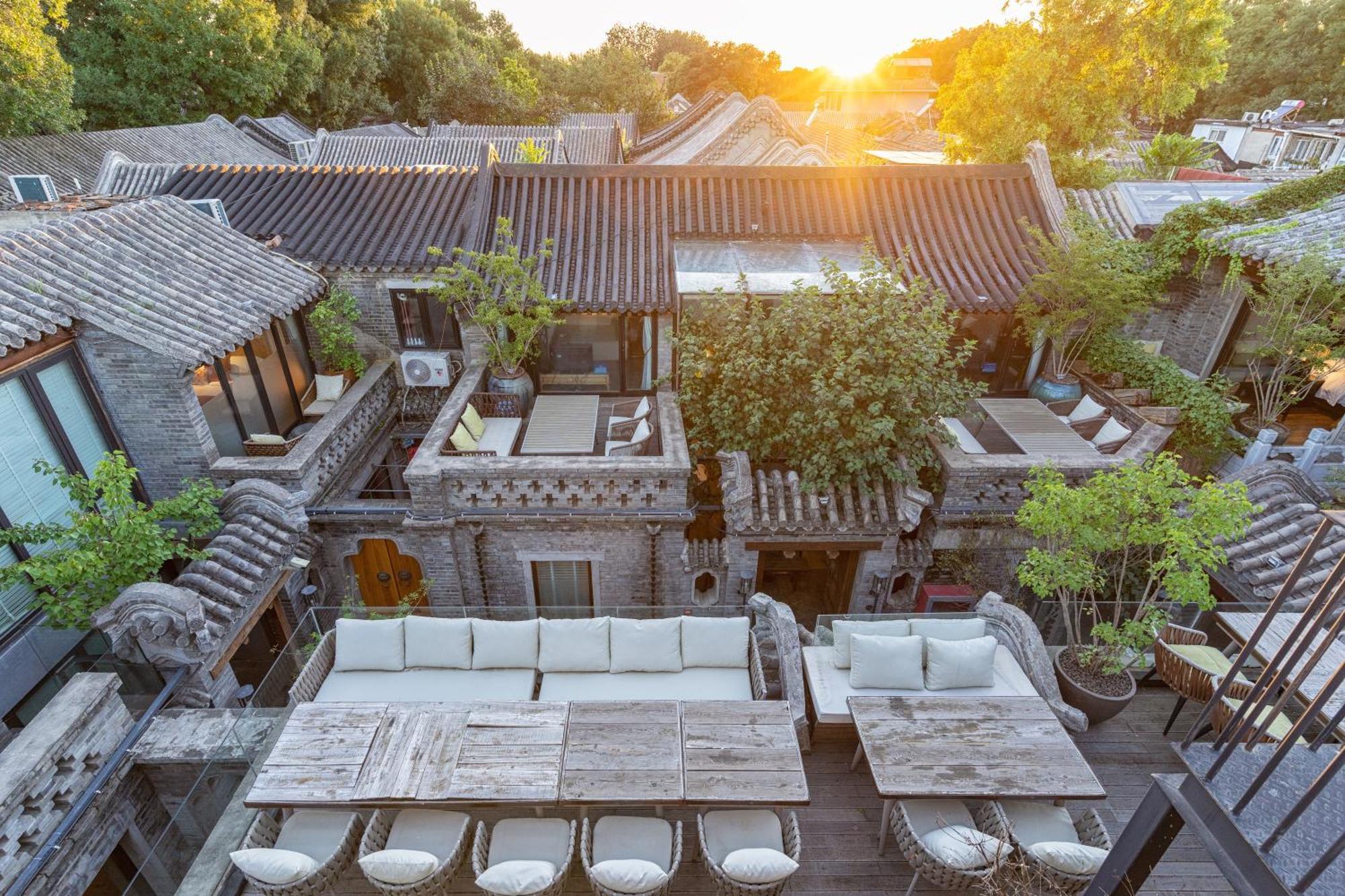 Beijing Le Zai Nan Luo Gu Xiang Wang Fu Jing Forbidden City Courtyard Hotel&Free Laundry Service&Free Coffee And Dumpling Experience Service Exterior foto