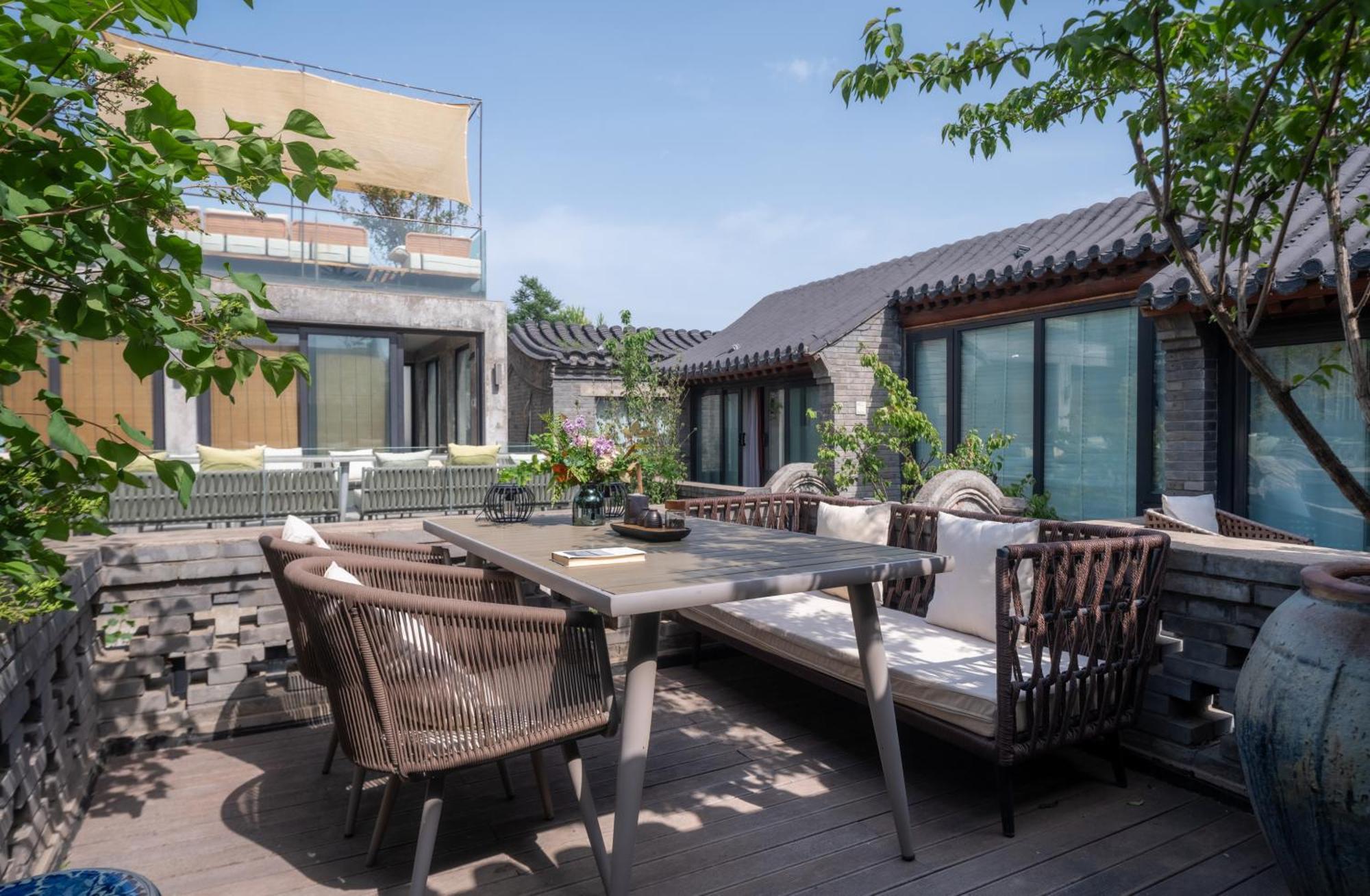 Beijing Le Zai Nan Luo Gu Xiang Wang Fu Jing Forbidden City Courtyard Hotel&Free Laundry Service&Free Coffee And Dumpling Experience Service Exterior foto